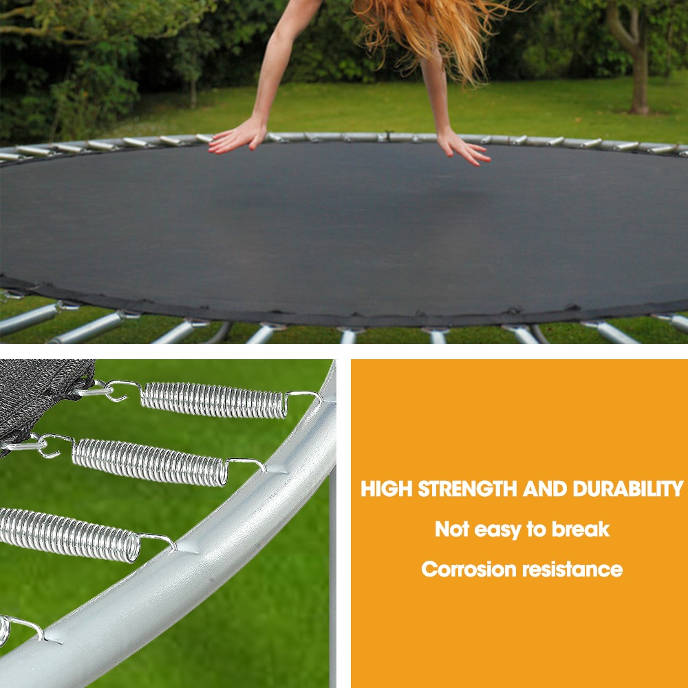 Trampoline Steel Springs Replacement Repair Spring Mat Pad 137mm 166mm