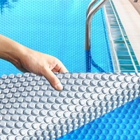 Solar Swimming Pool Cover 500 Micron Outdoor Bubble Blanket Protector 9.5 X 5M