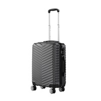 20" Travel Luggage Suitcase Case Carry On Luggages Lightweight Trolley Cases