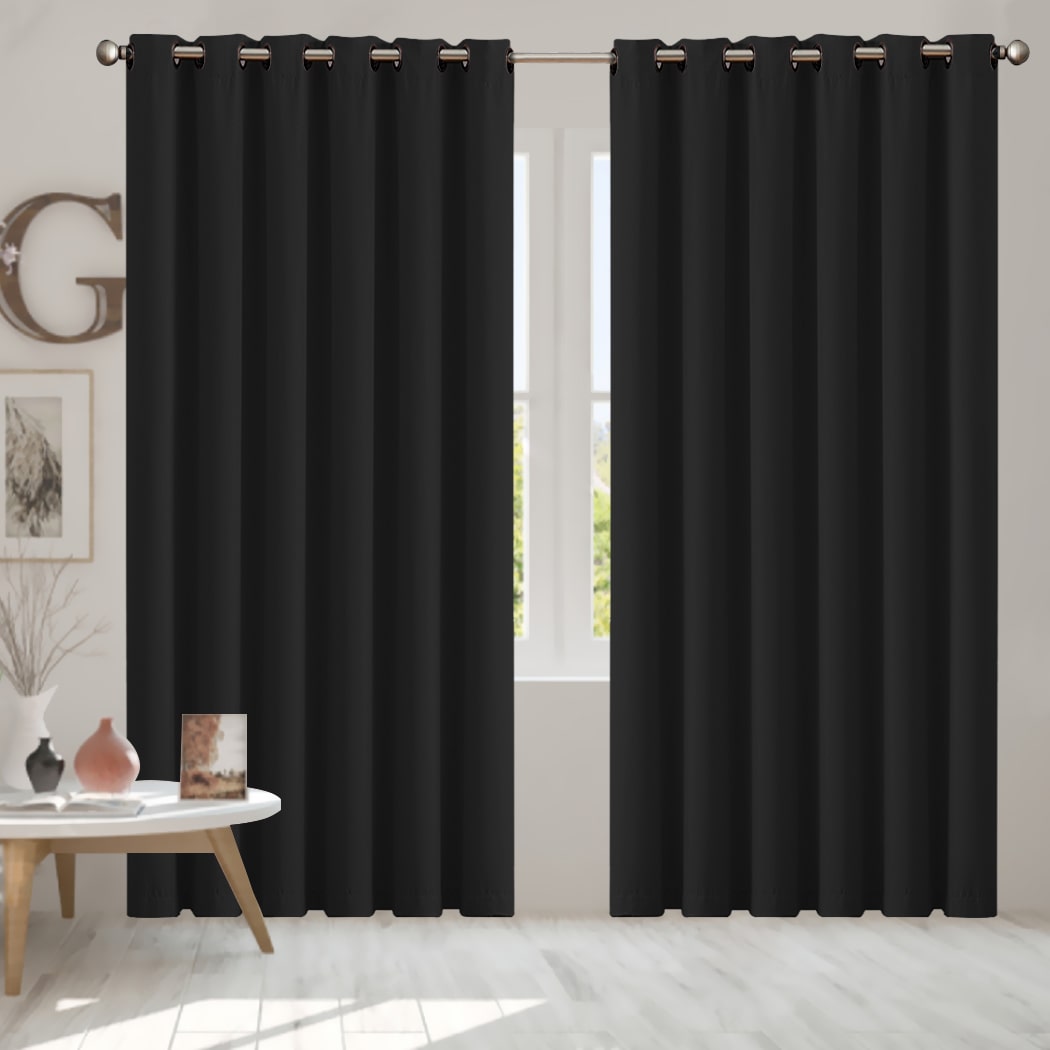 DreamZ Blockout Curtain Blackout Curtains Eyelet Room Darkening Pure