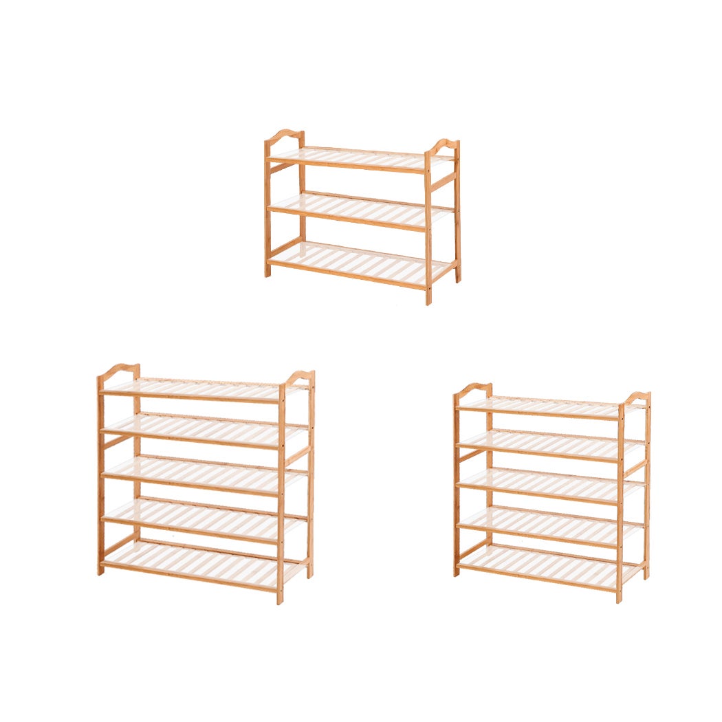 3 4 5 Tiers Bamboo Shoe Rack Storage Organizer Wooden Shelf Stand Shelves Buy Shoe Organisers 1578478