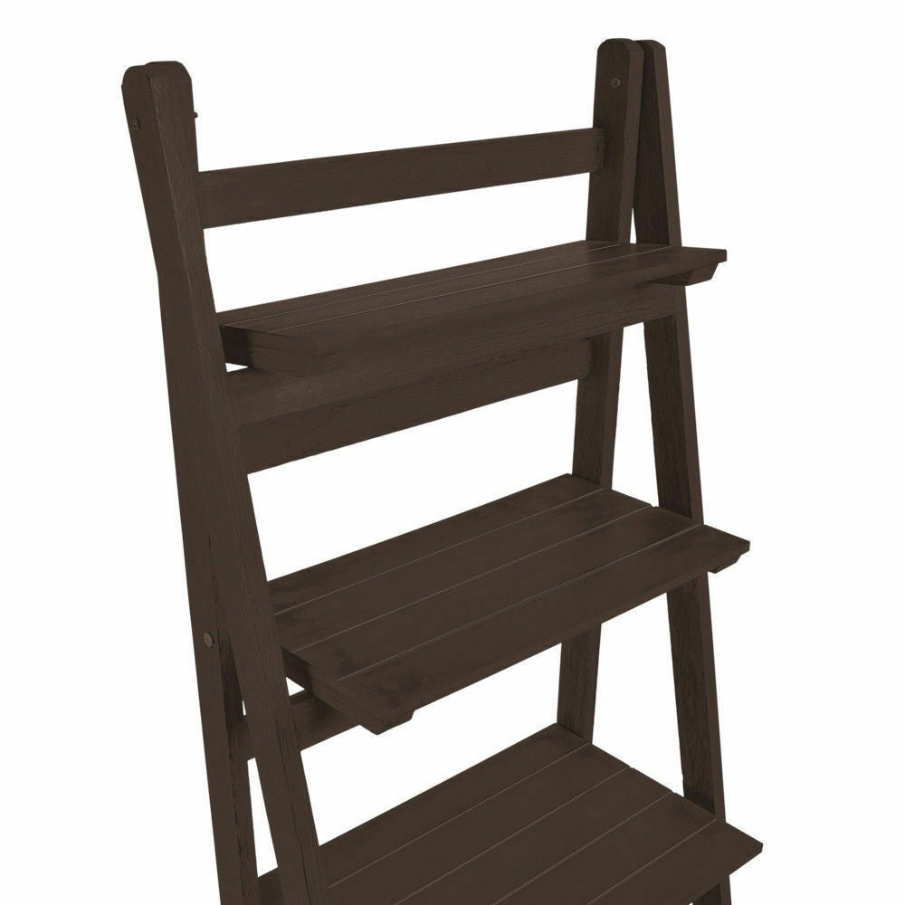 Levede 3/5 Tier Ladder Shelf Stand Storage Book Shelves ...