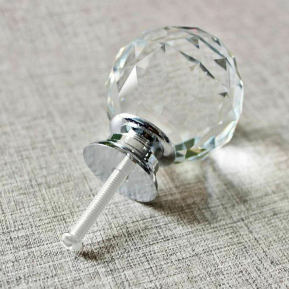 30mm crystal door knobs