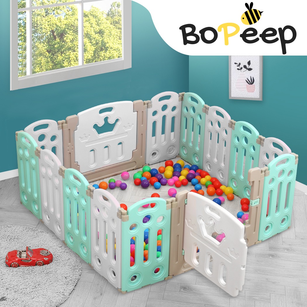 BoPeep Baby Playpen Kids Playpens Safety Gates Play Pen Indoor Portable