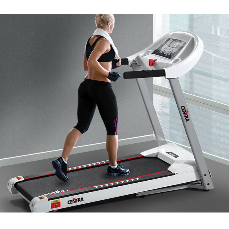 Centra Electric Treadmill Auto Incline Home Gym Exercise Machine Fitness Quiet Buy Treadmills 748194