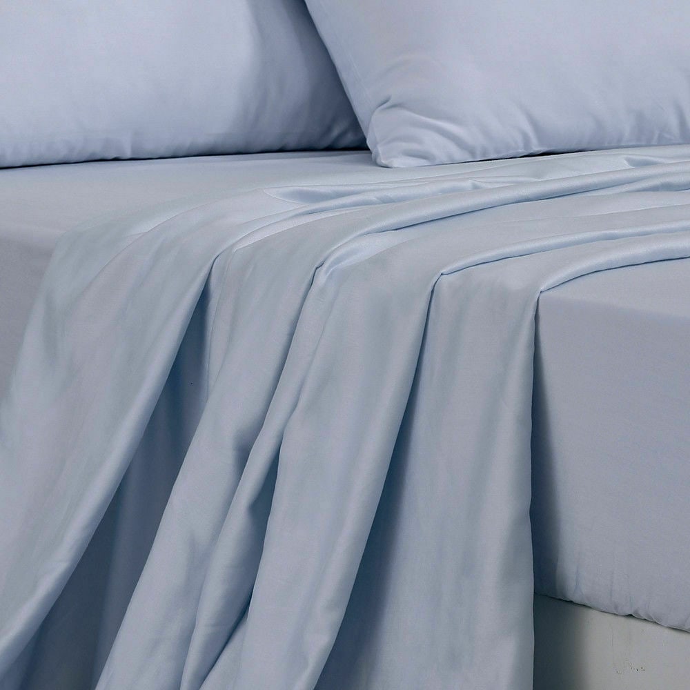 DreamZ 400TC Natural Bamboo Cotton Fitted Bed Sheet Set Single Double