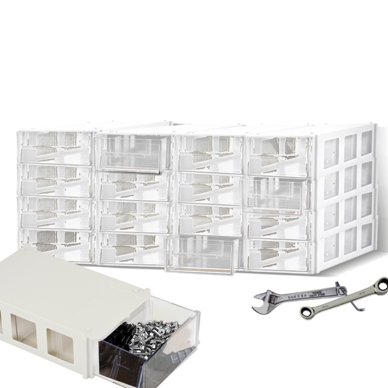 12 16 20 40 Multi Drawer Storage Cabinet Unit Nail Screw Craft