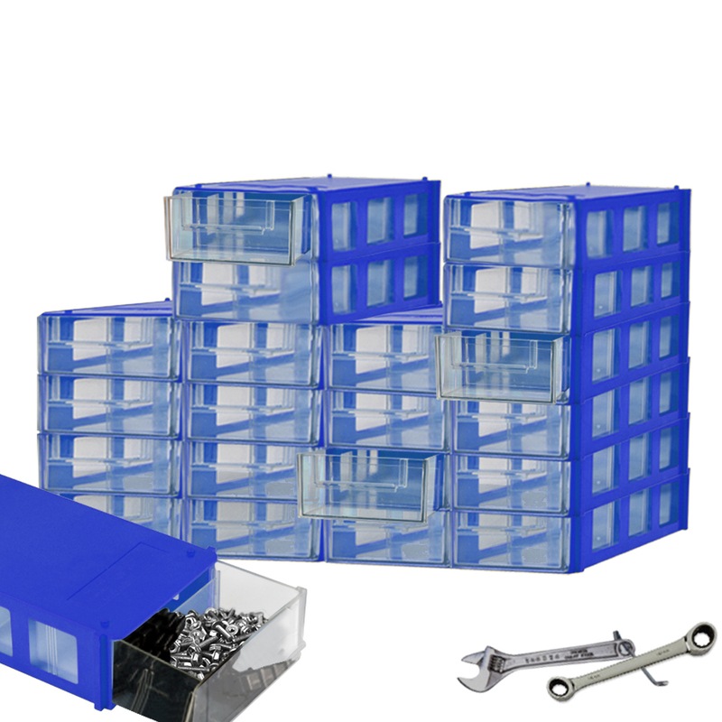 12 16 20 40 Multi Drawer Storage Cabinet Unit Nail Screw Craft