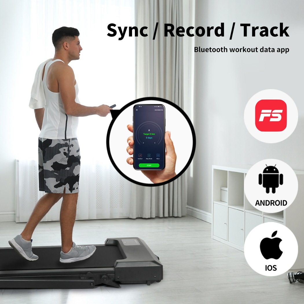 Electric Treadmill Walking Pad Home Office Gym Exercise Fitness