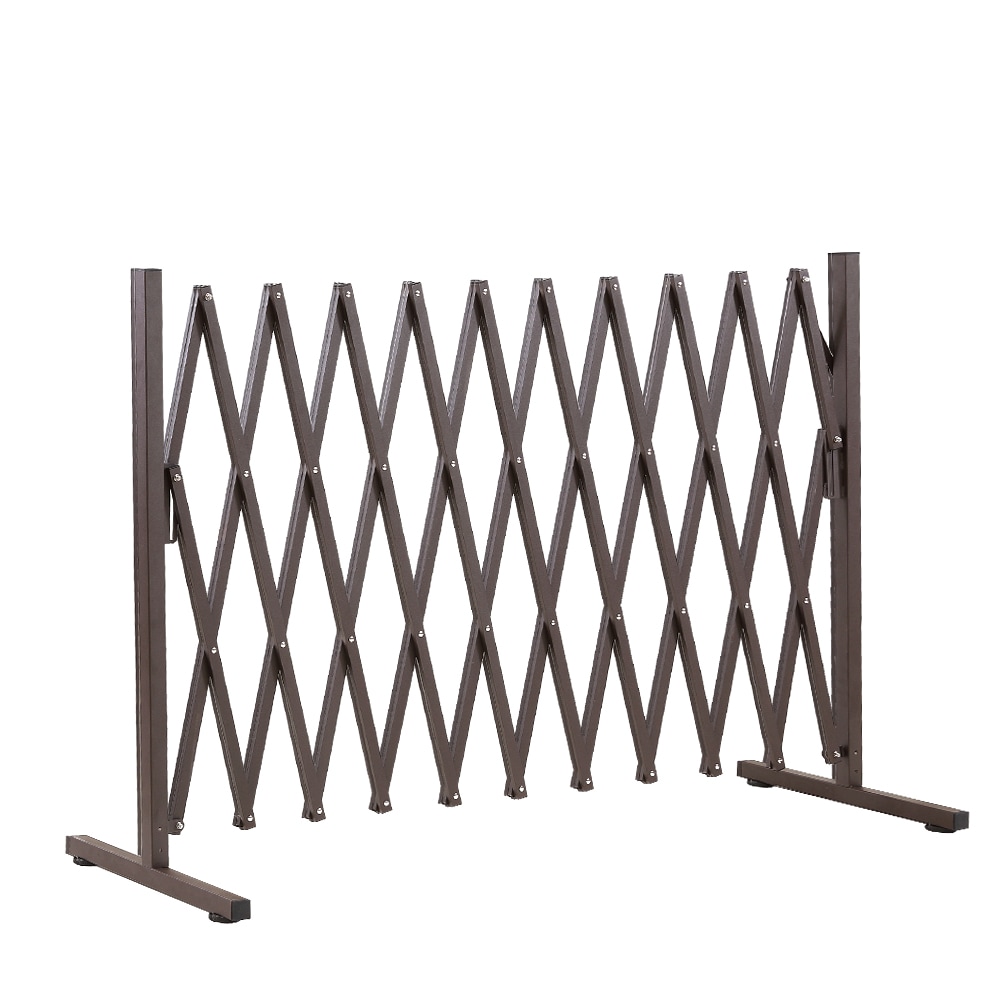 Expandable Metal Steel Safety Gate Trellis Fence Barrier Traffic Indoor