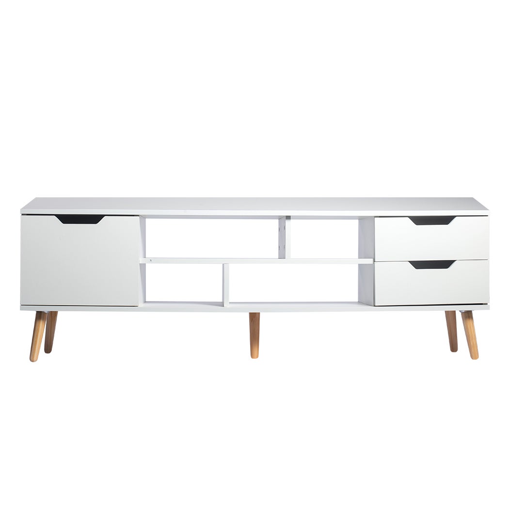 Levede TV Cabinet Entertainment Unit Stand Storage Drawers ...