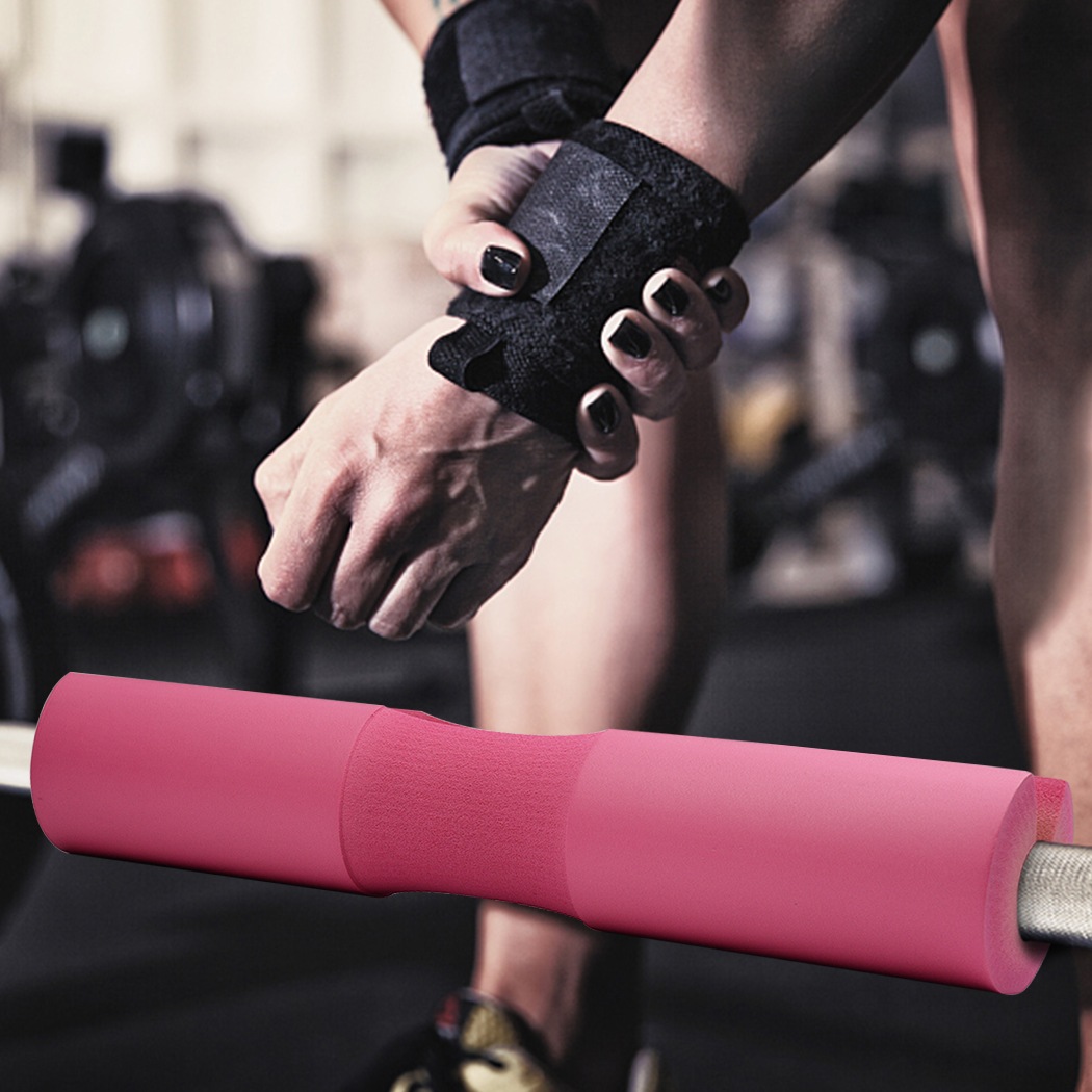 Olympic Weights Barbell Pad Squat Bar Shoulder Support Weightlifting