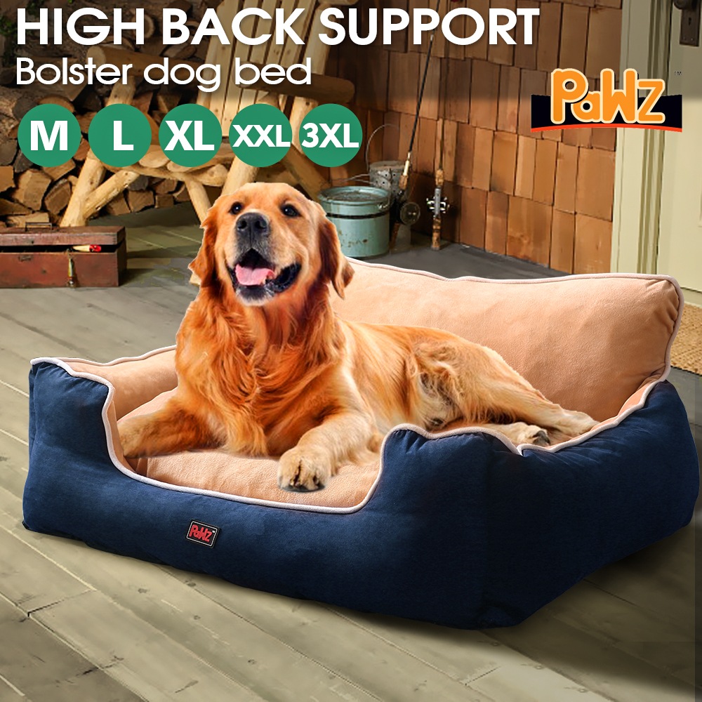 Giant Xxl Dog Beds Head And Back Support Waterproof Luxury Design Customise Ebay