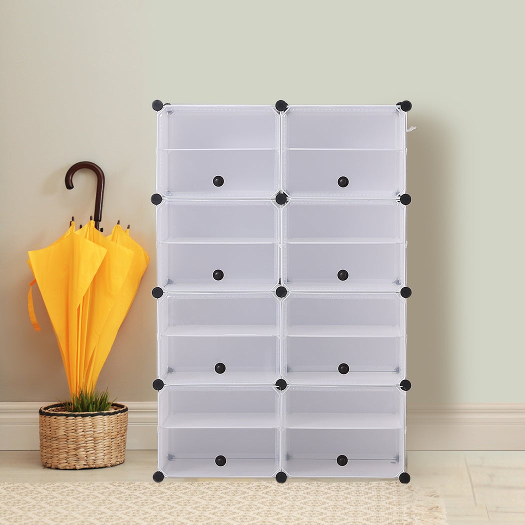 Cube Cabinet Diy Shoe Storage Cabinet Organiser Rack Shelf Stackable 6 8 10 Tier Buy Shoe Organisers 2240429