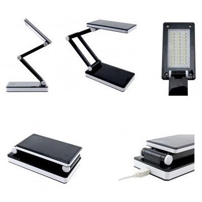 Triumph Rechargeable Led Folding Desk Lamp In Black Table Rechargeable Led Folding Desk Lamp