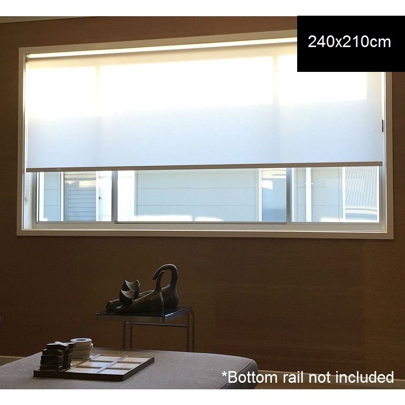 Light Filtering Roller Blinds in Cream 240x210cm Buy Light Filtering
