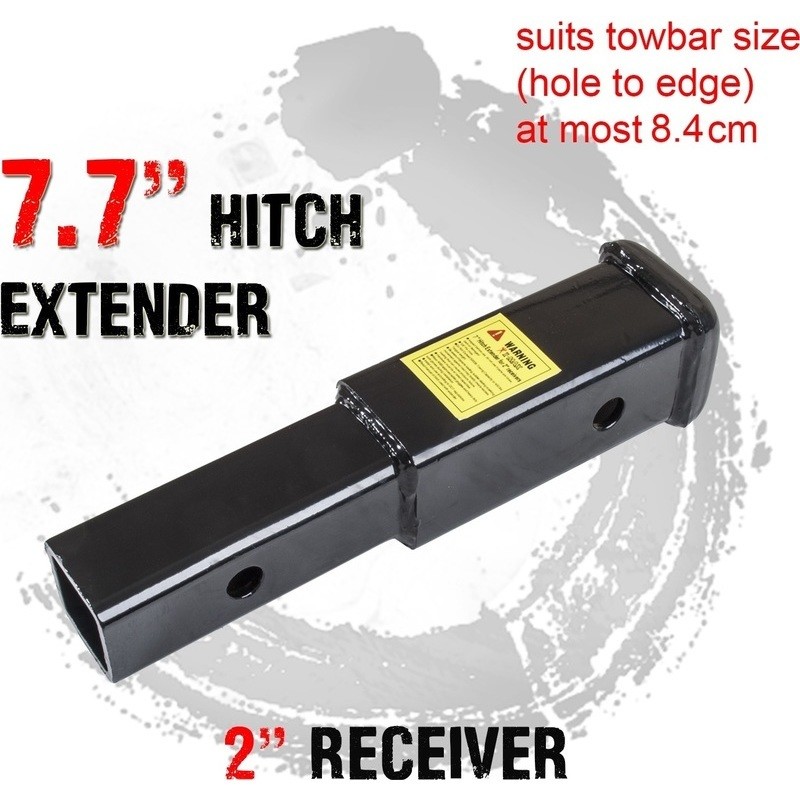Tow Bar Hitch Extender 7.7in for 2in Reciever Buy Tow Bars 192192