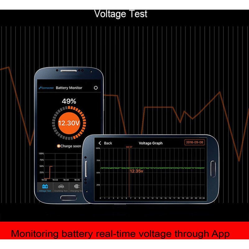 bluetooth agm battery monitor