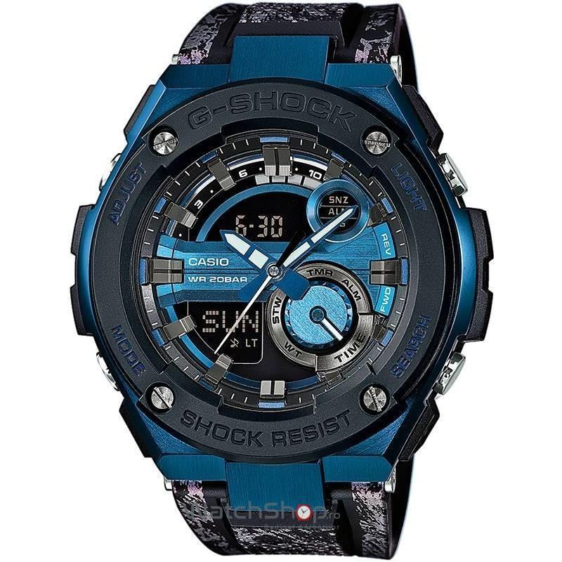 casio g steel blue