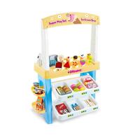 Kids Supermarket Pretend Play Ice cream Dessert Toys Set Scanner Cash Register