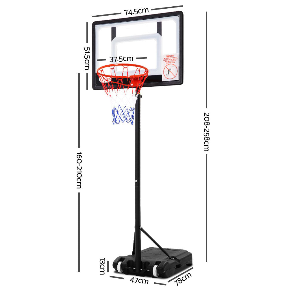 probase steel stand for portable basketball hoop