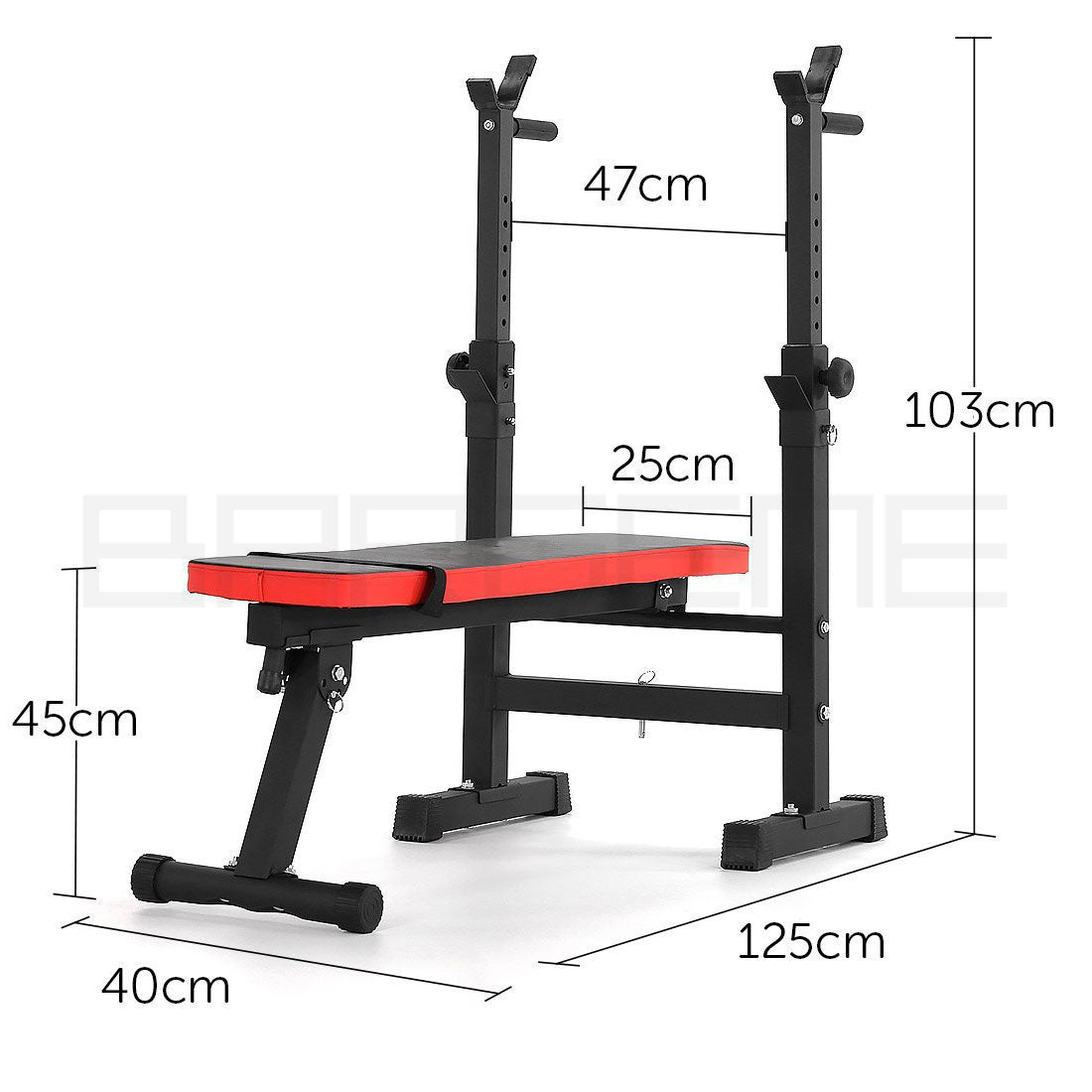 Adjustable Weight Bench Fitness Home Multi Gym Flat Press Incline