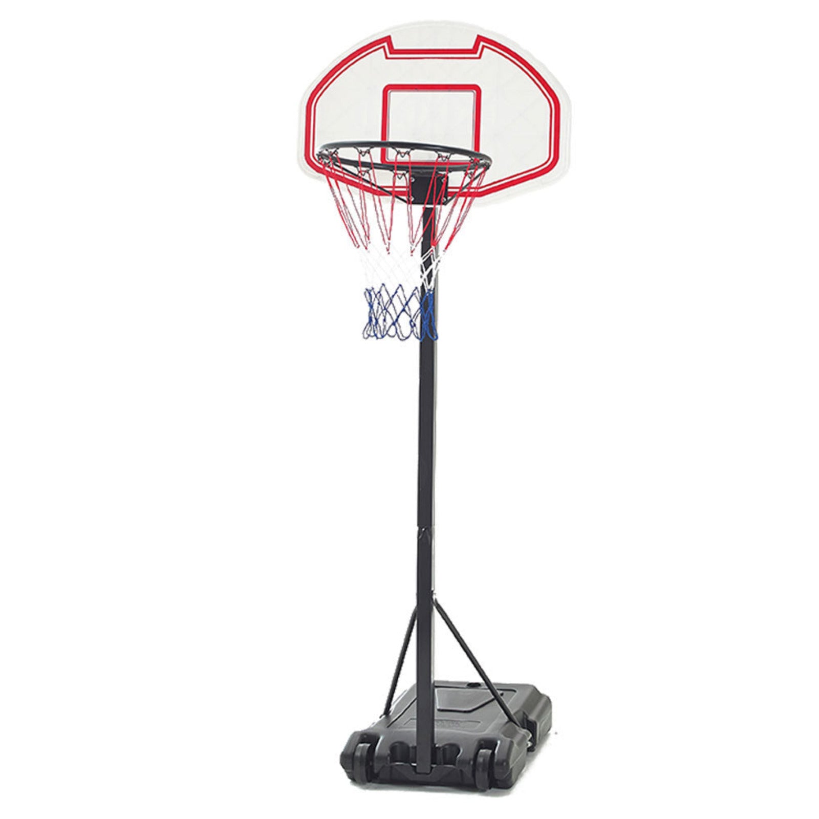 Adjustable Portable Height Junior Kids Basketball Stand System Net Ring