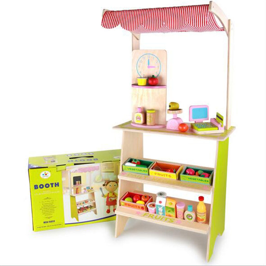 wooden play market