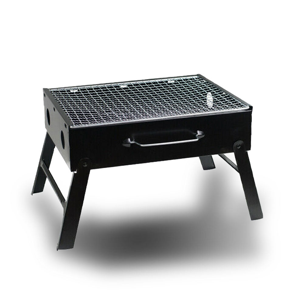 Outdoor Camping Portable & Foldable Charcoal BBQ Grill Hibachi Picnic Barbecue | Buy Charcoal portable bbq for camping