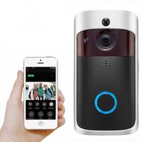 HD Smart WiFi Security Video Doorbell With 18650 Battery