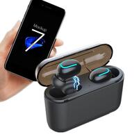 Wireless Bluetooth V5.0 In-Earbuds with Portable Charging Case
