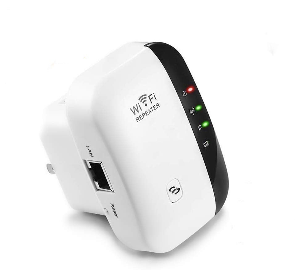 WiFi Repeater EU Plug MT02 - Wifi Range Extender 300Mbps Signal Extender Booster Wireless-N