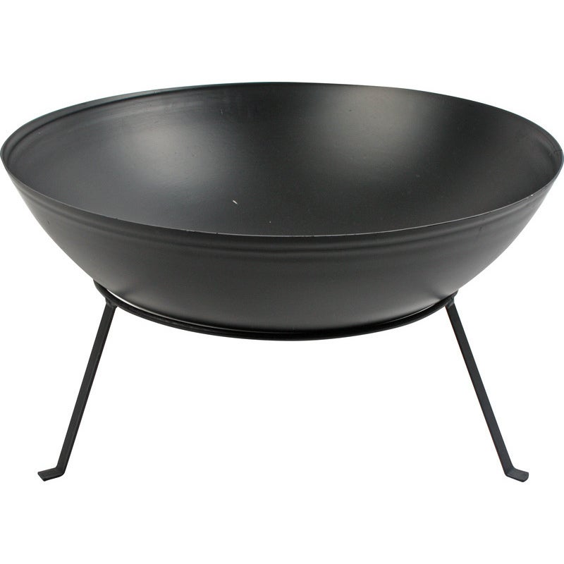 Cast Iron Outdoor Open Fire Pit Bowl W Stand 58cm Buy Outdoor