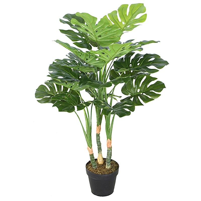Artificial Potted Monstera Fruit Salad Plant Buy Artificial Plants