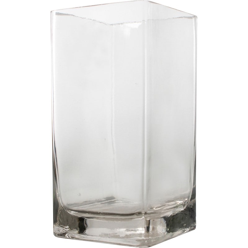 Rectangle Tall Glass Vase 10cmx10cmx20cm Buy Vases Decorative