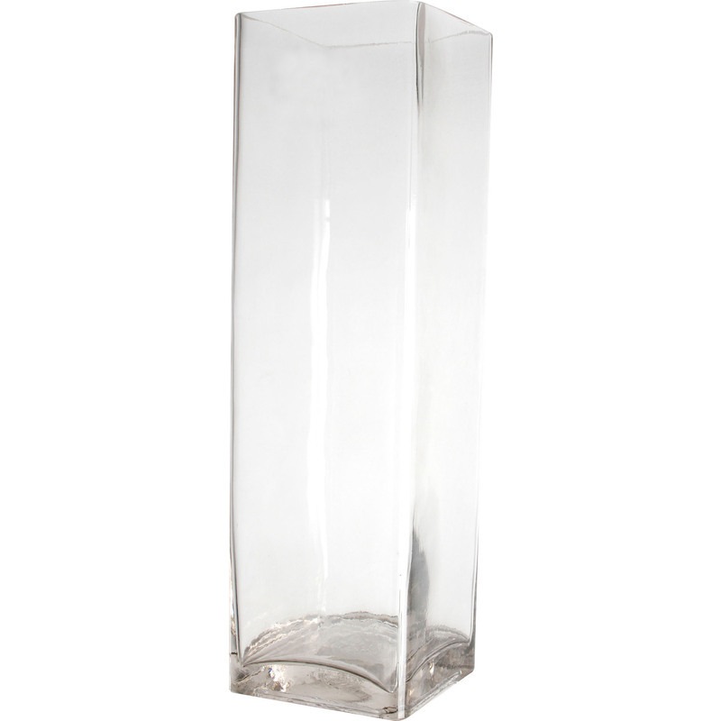 Rectangle Tall Glass Vase | Buy Vases & Decorative Pots - 914153