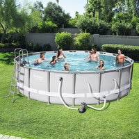 Bestway Steel Pro Frame Above Ground Swimming Pool 18ft 56459 547cm