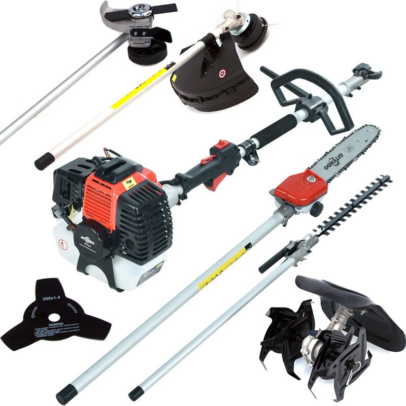 6 In 1 Multi Function Power Tools Brush Cutter Hedge Trimmer Mini