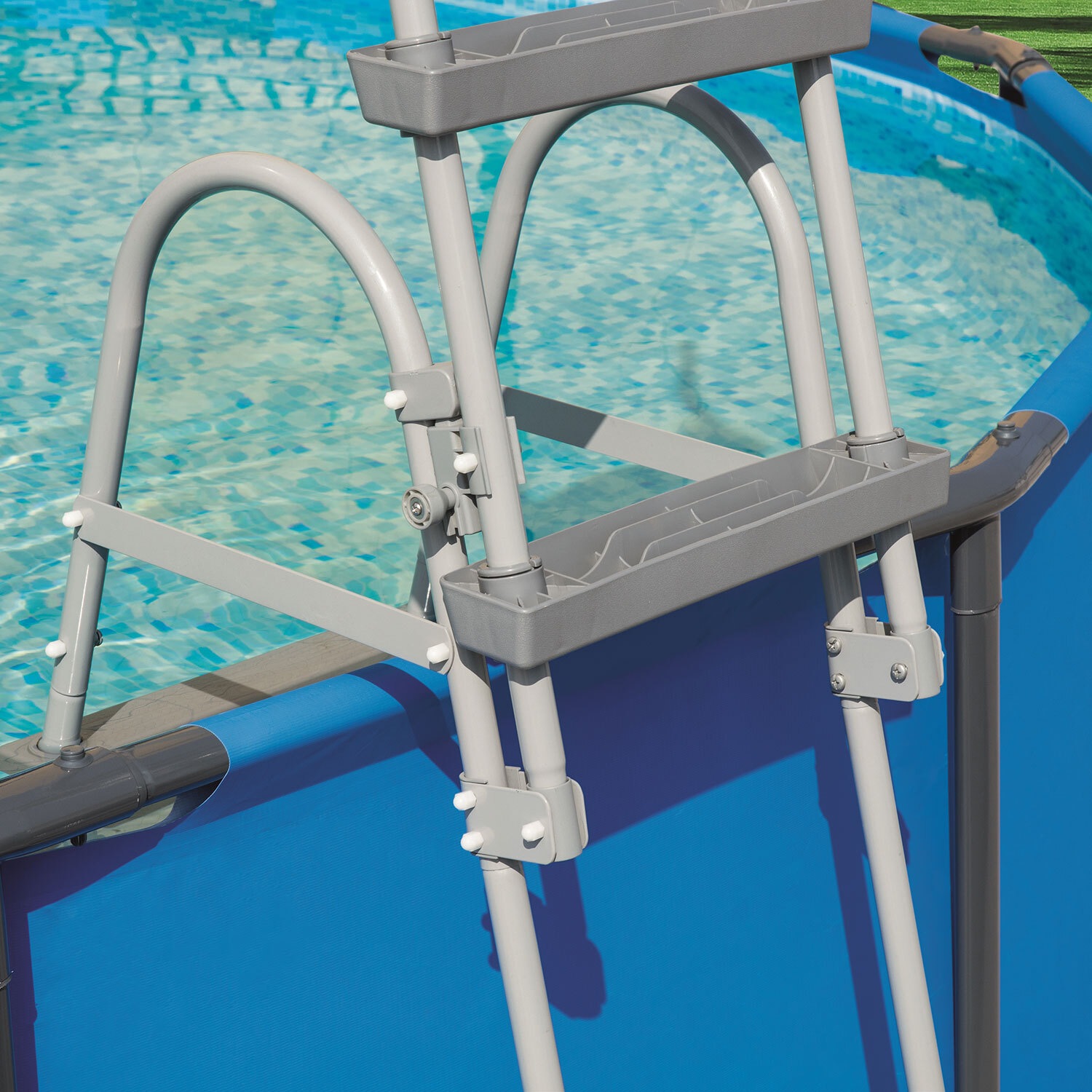 Bestway Safety Pool Ladder with Foldable Step 107cm 42 inch Buy Pool