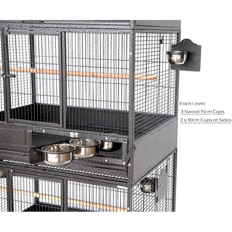 Triple Stackers Breeding Bird Parrot Cage Aviary Cockatoos Buy