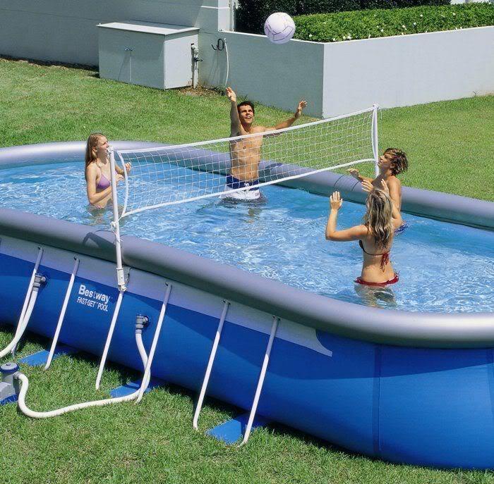 volleyball set for above ground pool