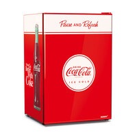 110L Coca-Cola Solid Door Bar Fridge by Husky