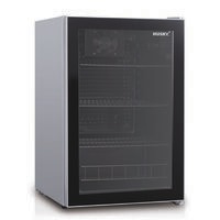 Husky 130L Single Glass Door Under Counter Bar Fridge & Drink Chiller (Factory Seconds)