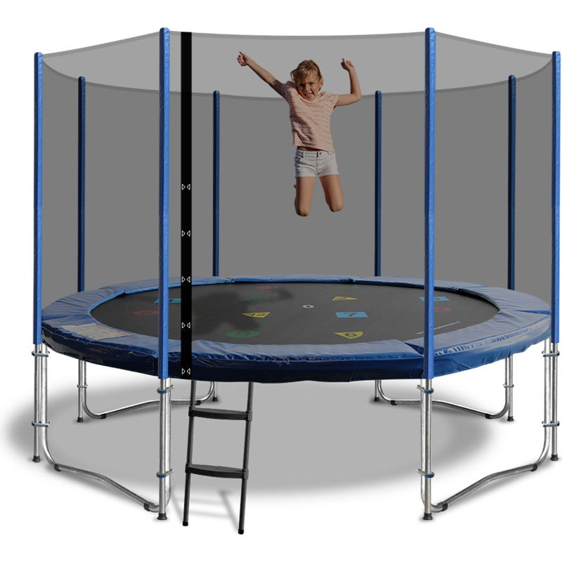 trampoline net poles - walmart trampolines with net