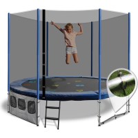 Round Summit 8ft Trampoline with Enclosure