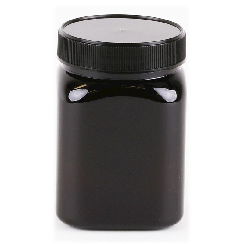 Download Carton 120pcs of 1kg Square Honey Jars for Sale in Manuka Honey Style Black Lid | Buy Beekeeping ...