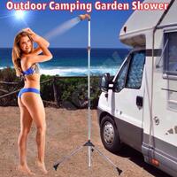 GARDEN CAMPING SHOWER ADJUSTABLE FLOW ADJUSTABLE HEIGHT