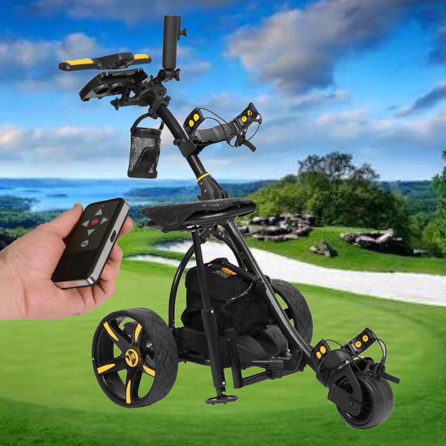 3Wheel Digital Electric Golf Buggy w/Remote Trolley 18 Holes Power