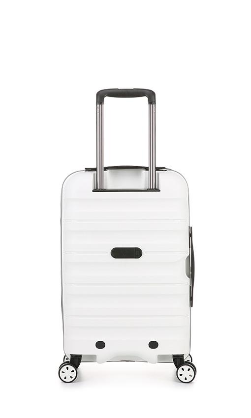 antler luggage white