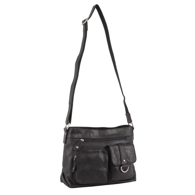 Milleni - NL2953 Nappa Leather Cross-Body Bag - Black | Buy Handbags ...